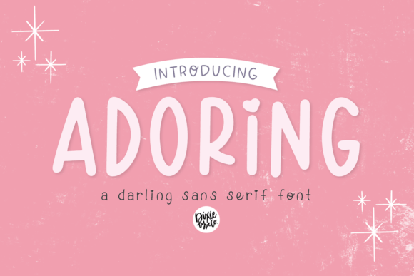 Adoring: A Handwritten Typeface for Editorial Design