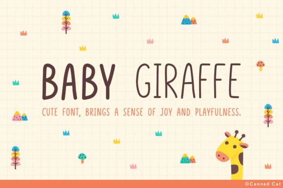 Baby Giraffe: A Delightful Tall Typeface for Modern Branding