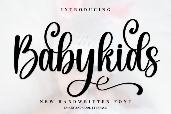 Babykids: The Perfect Handwritten Font for Your Craft Projects