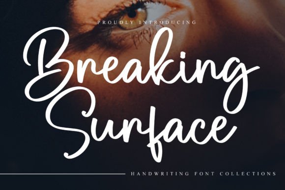 Breaking Surface: The Handwritten Typeface That Elevates Digital Design
