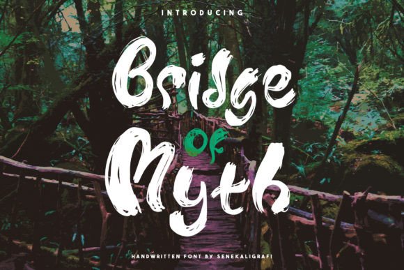 Bridge of Myth: The Handwritten Typeface for Editorial Design