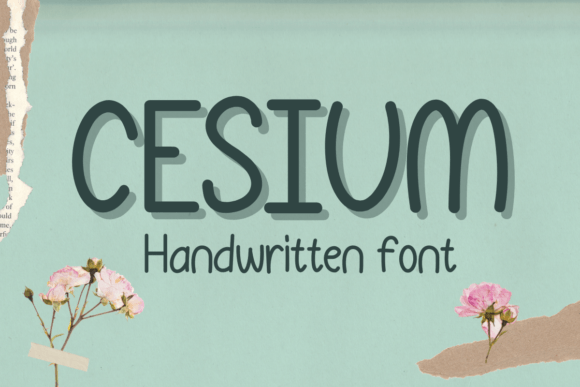 Cesium Handwritten Font Review for Web Design