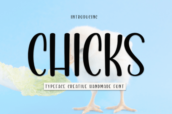 Chicks: A Sweet Handwritten Typeface for Modern Web Design