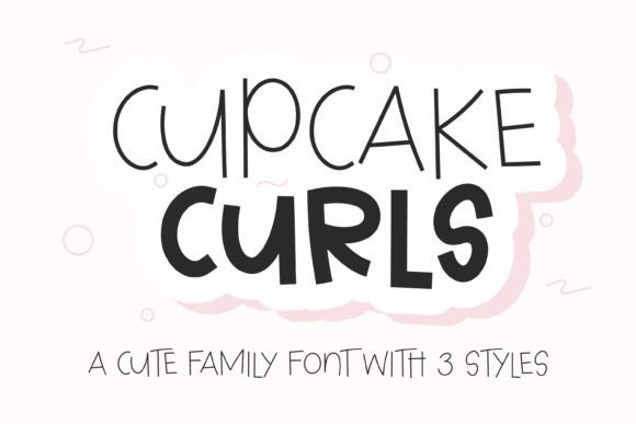 Cupcake Curls: A Handwritten Typeface for Engaging Editorial Design