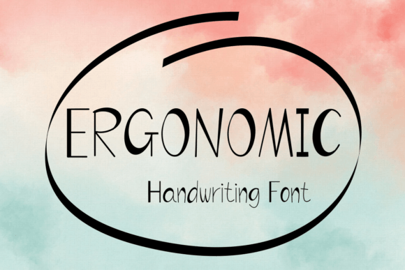 Ergonomic: The Handwritten Typeface That Stops Scrolling