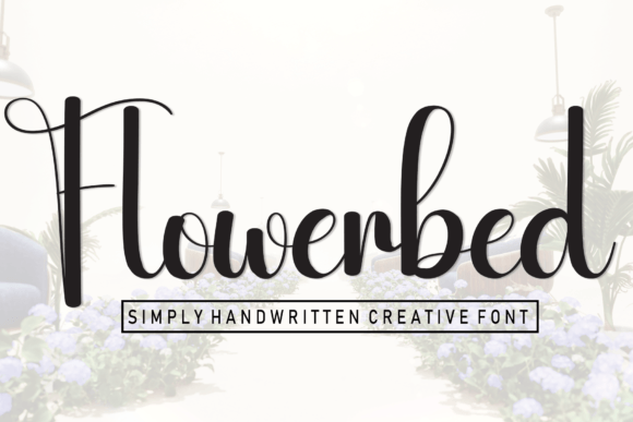 Flowerbed: A Romantic Script Typeface for Modern Web Design
