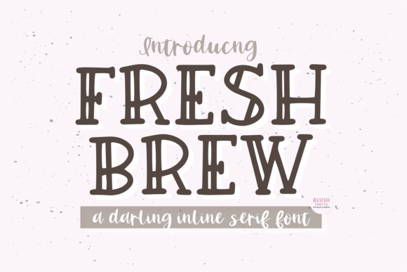 Fresh Brew: The Handcrafted Typeface for Authentic Web Design