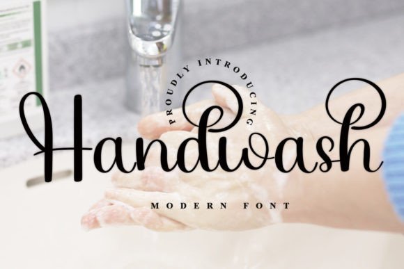 Handwash: The Script Font That Elevates Small Business Branding