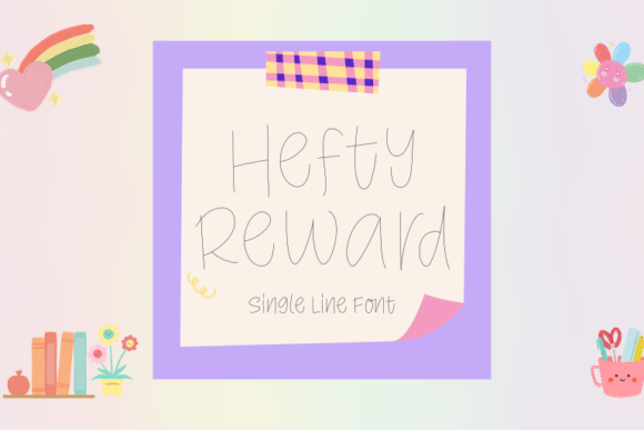 Hefty Reward: The Handwritten Typeface That Elevates Digital Branding