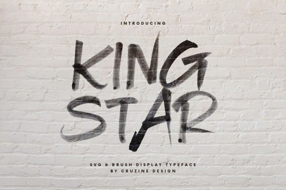 King Star: The Bold Script Font That Transforms Small Business Branding