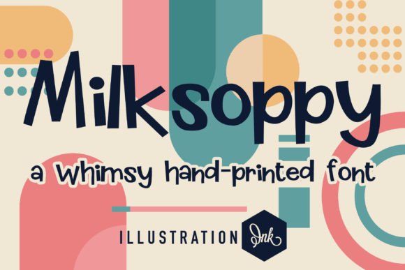 Milksoppy: A Playful Typeface for Modern Web Design