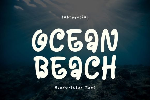 Ocean Beach: The Handwritten Typeface That Elevates Campaign Visuals