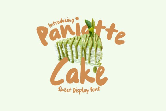 Paniatte Cake: The Sweet Typeface That Elevates Campaign Visuals
