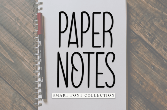 Paper Notes: A Friendly Handwritten Typeface for Digital Brands