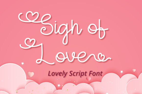 Sign of Love: A Delicate Handwritten Typeface for Elegant Branding