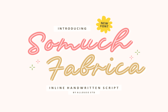 Somuch Fabrica: A Delicate Handwritten Typeface for Modern Branding