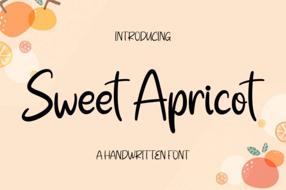 Sweet Apricot: The Handwritten Typeface That Elevates Campaign Visuals