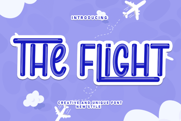 The Flights: A Handwritten Typeface for Authentic Branding