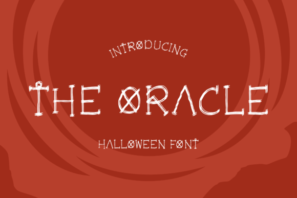 The Oracle Typeface: A Spooky Digital Typeface for Web Design